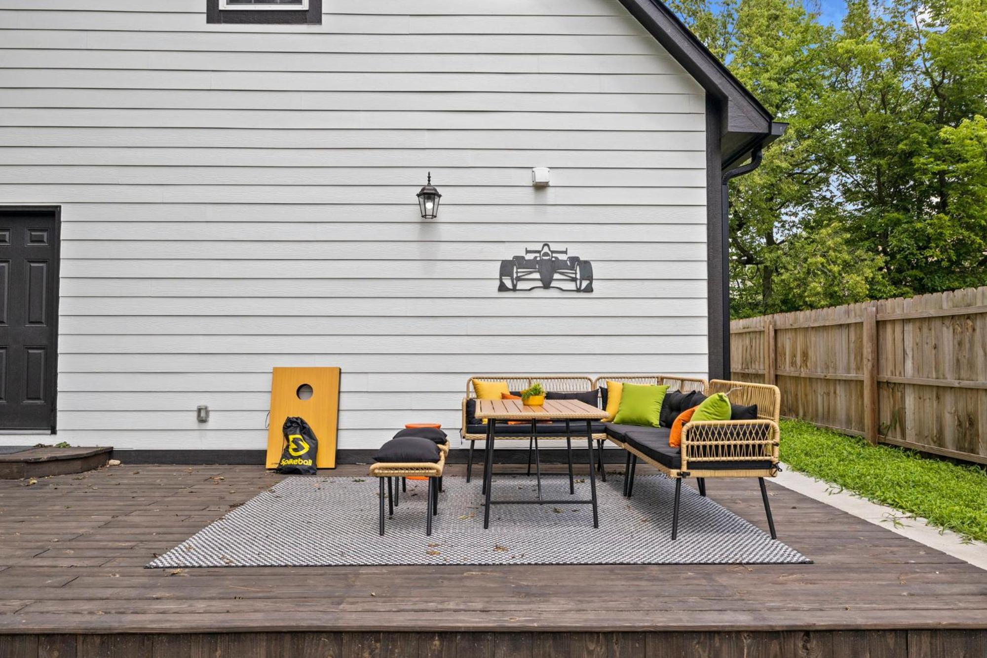 Central Indy 5Bd - Pingpong - Outdoor Movie - Bbq อินเดียนาโพลิส ภายนอก รูปภาพ